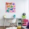 Stupell Industries Bright Patterned Butterflies Canvas Design by Kay Widdowson